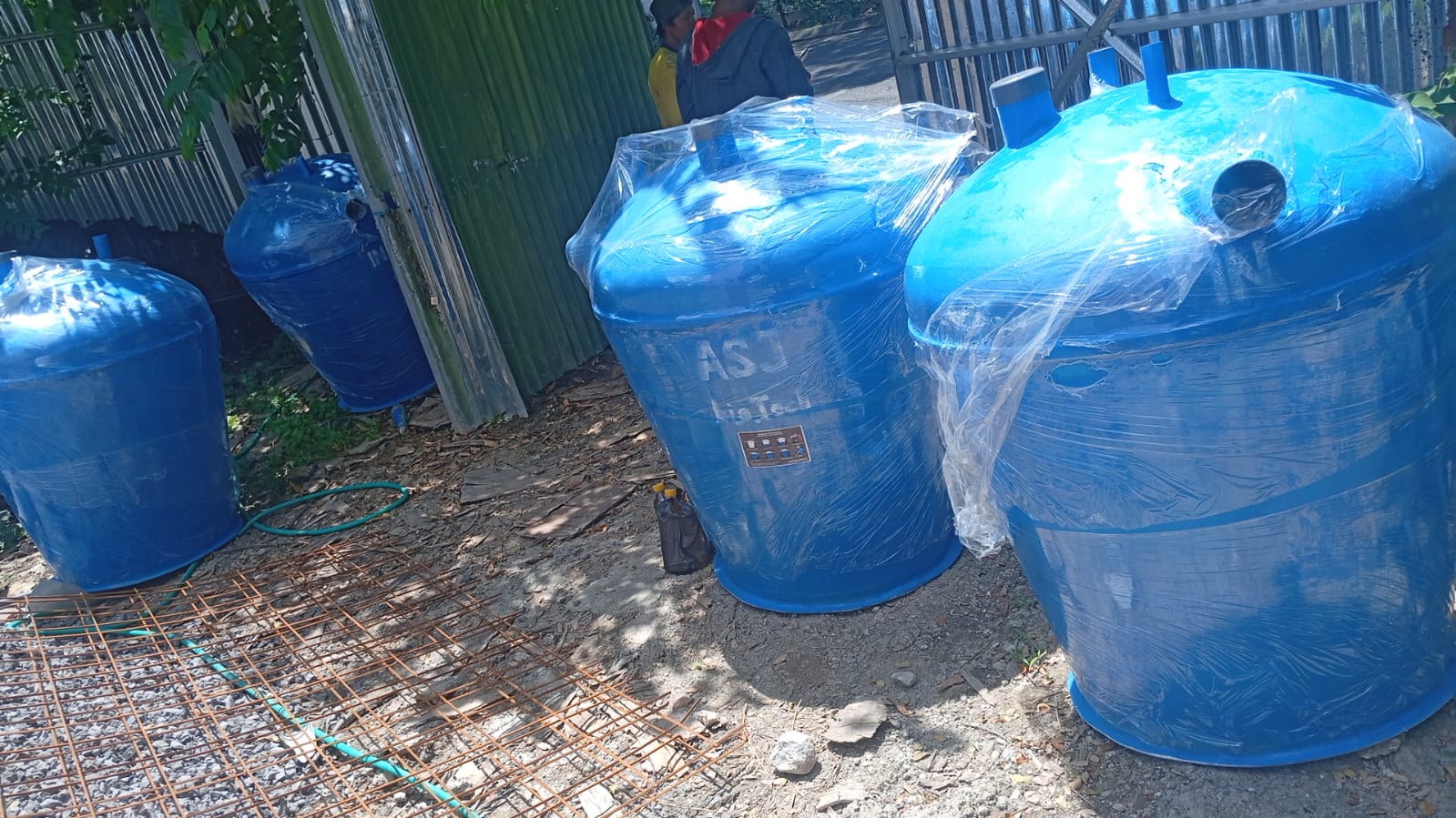 Pengiriman Bio Septictank 500 L 4 Unit di Perumahan Citraland